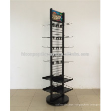 Store Wholesale New Products Visual Merchandising Heavy Duty Metal Wire Spinner Rack Display Stand